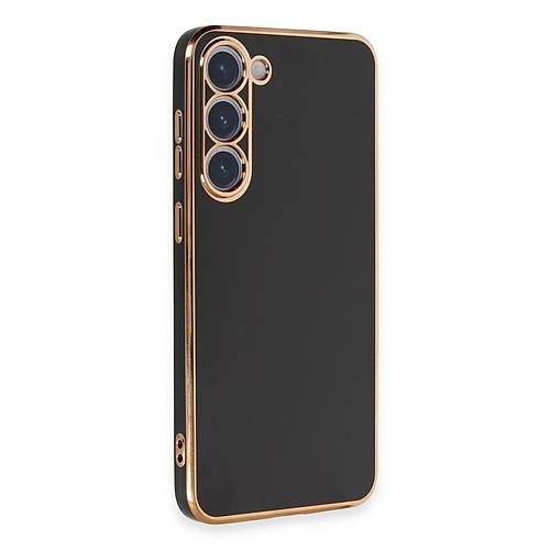 Galaxy S23 K�l�f Volet Silikon - Siyah