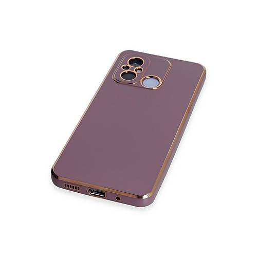 Redmi 12C K�l�f Volet Silikon - Mor