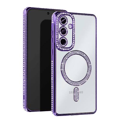 Galaxy S25 K�l�f Joke Simli Magneticsafe K�l�f - Derin Mor
