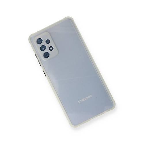 Galaxy A72 K�l�f Miami �effaf Silikon - �effaf