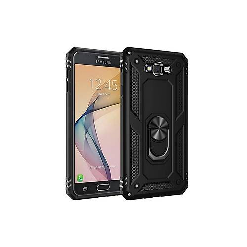 Galaxy J7 K�l�f Sofya Y�z�kl� Silikon Kapak - Siyah