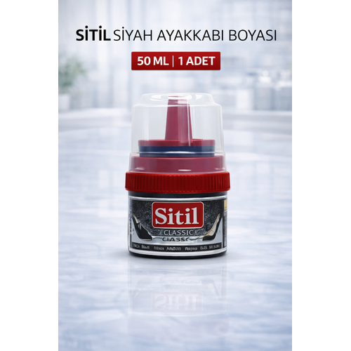 Sitil Classic Ayakkab� Boyas� Siyah Parlat�c� S�ngerli 1 Adet