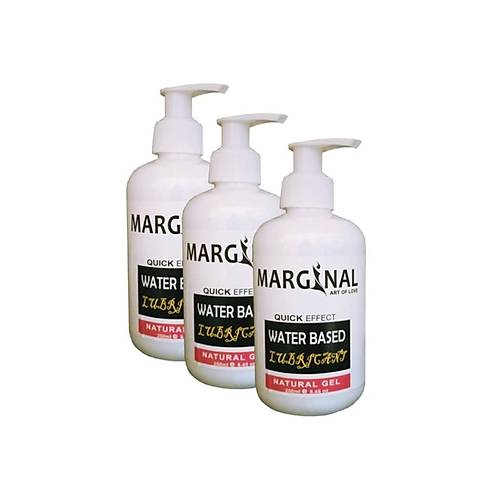Marginal Water Based Lubricant Gel 250 Ml Jel 3'L�