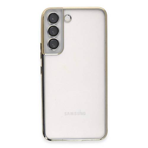 Galaxy S22 K�l�f Razer Lensli Silikon - Gold
