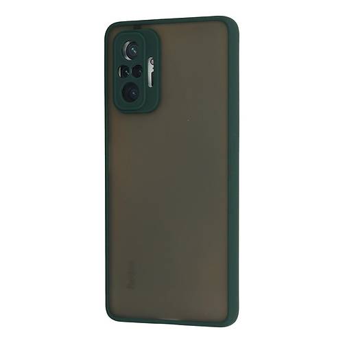 Redmi Note 10 Pro K�l�f Montreal Silikon Kapak - Ye�il