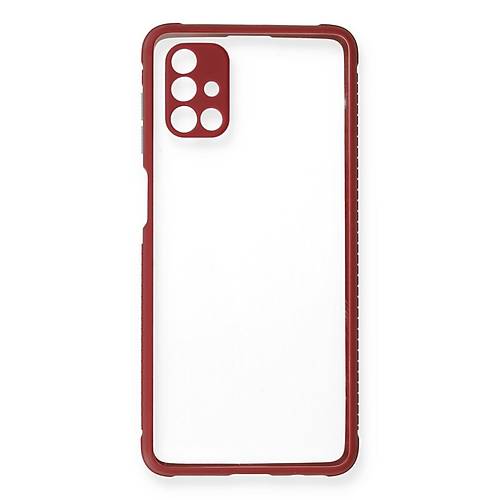 Galaxy M51 K�l�f Miami �effaf Silikon - Fu�ya