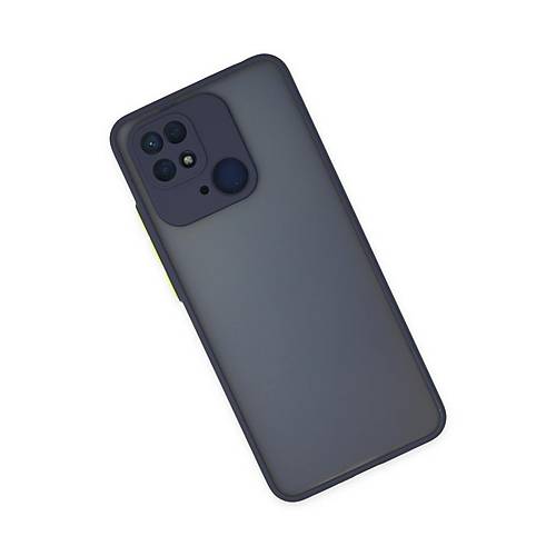 Redmi 10C K�l�f Montreal Silikon Kapak - Lacivert