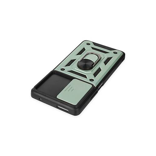 Mi 11T Pro K�l�f Pars Lens Y�z�kl� Silikon - Ye�il