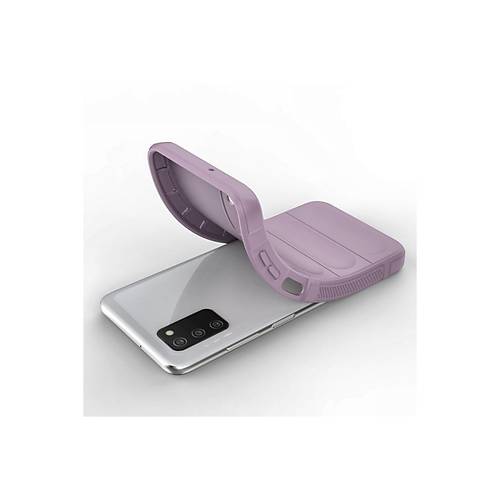Galaxy A03S K�l�f Optimum Silikon - Mor