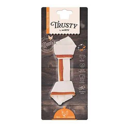 Trusty Tavuklu D���ml� Kemik K�pek �d�l� 65 Gr 15,3 Cm