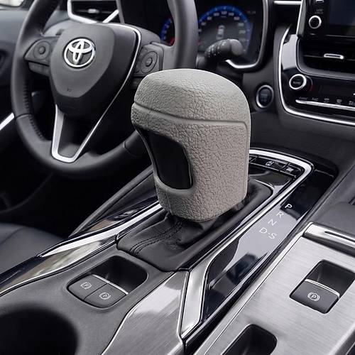 Toyota Uyumlu Silikonlu Otomatik Vites Topuzu Koruyucu K�l�f� Gri