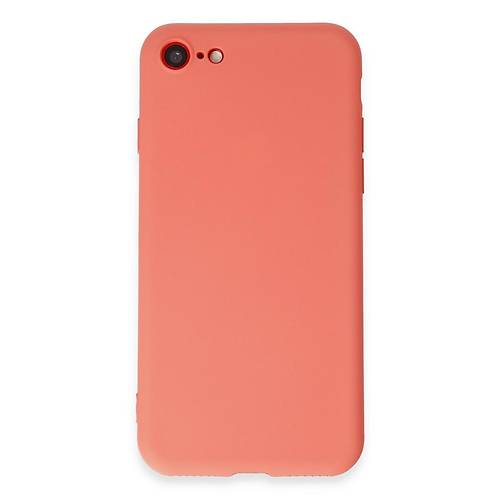 iPhone 7 K�l�f First Silikon - Turuncu