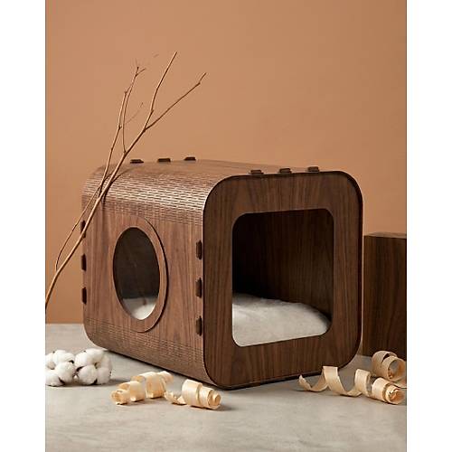 �zel Tasar�m Nova MDF Kedi Evi