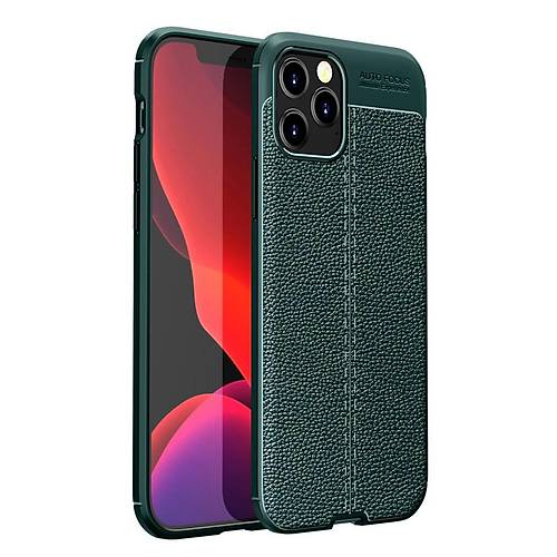 iPhone 12 Pro K�l�f Auto Focus Kapak - Ye�il