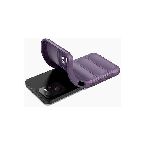 Realme C35 K�l�f Optimum Silikon - Mor