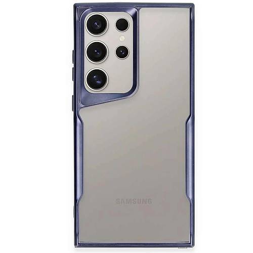 Galaxy S25 Ultra K�l�f Boyi Silikon Kapak - Lacivert