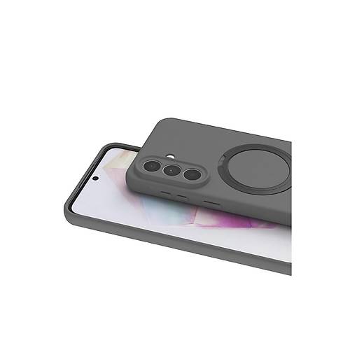Galaxy A57 5G Regal Magsafe Standl� Kapak - Titan Gri