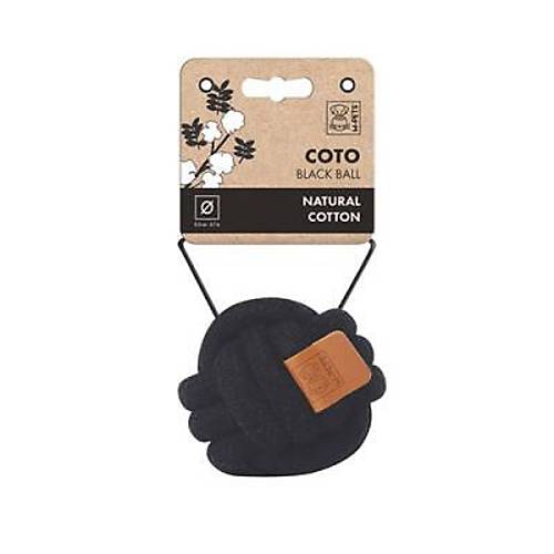 Coto �rg� Top K�pek Oyunca�� Siyah 9,5 Cm