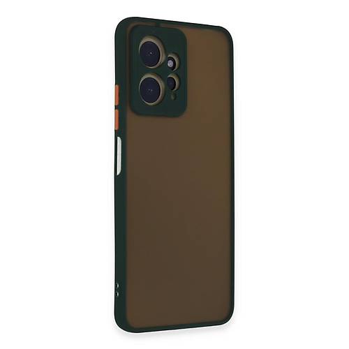 Redmi Note 12 4G K�l�f Montreal Silikon Kapak - Ye�il