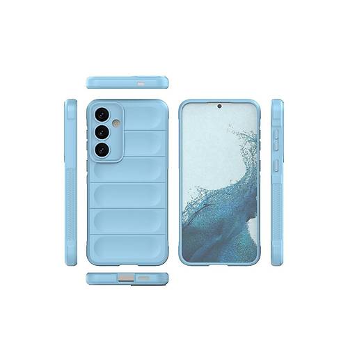 Galaxy S24 K�l�f Optimum Silikon - Sky Blue