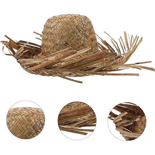 Tropikal Parti Naturel Has�r Hawaii �apkas� 13x36 cm