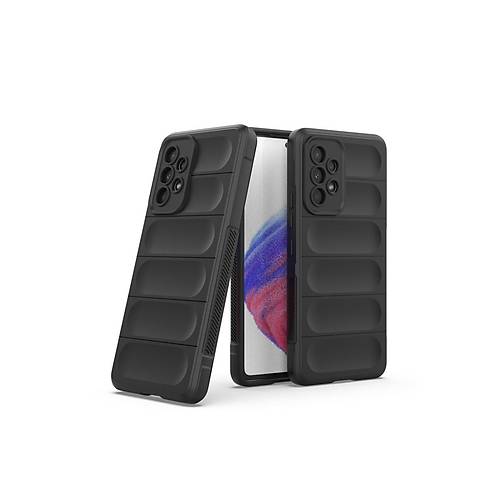Galaxy A53 5G K�l�f Optimum Silikon - Siyah
