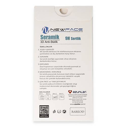 A52 3D Antistatik Seramik Nano Ekran Koruyucu