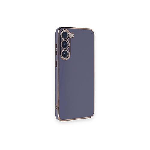 Galaxy S23 Plus K�l�f Volet Silikon - Mavi