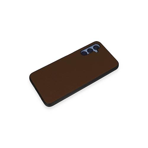 Galaxy A05S K�l�f Taft Kapak - Kahverengi