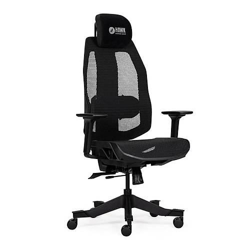 HAWK GAMING CHAIR NOVA F�LEL� S�YAH OYUNCU KOLTU�U