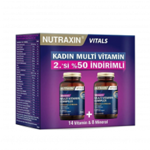 Multivitamin Complex Kad�n Avantaj Paket - 2. % 50 �ndirimli