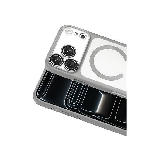 iPhone 17 Pro Max Chrome Magsafe Kapak - G�m��
