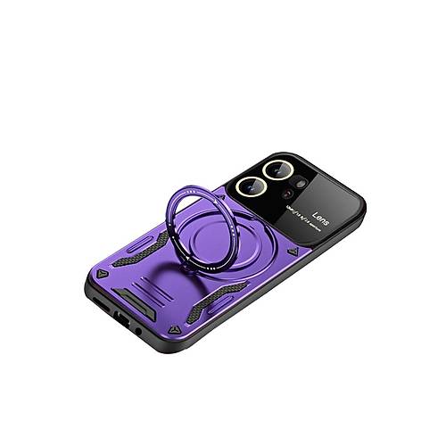 Y16 K�l�f Joy Lens Standl� Kapak - Mor