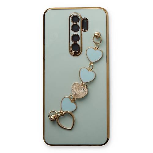 Redmi Note 8 Pro K�l�f Esila Silikon - Su Ye�ili