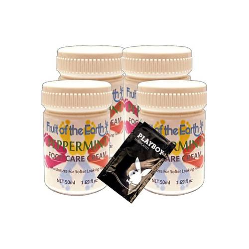 Peppermint 4 Tane Birden Ayaklar�n Bak�m� Ve Kokusu Bak�m Kremi 50 Ml + 1 Hediye Jel