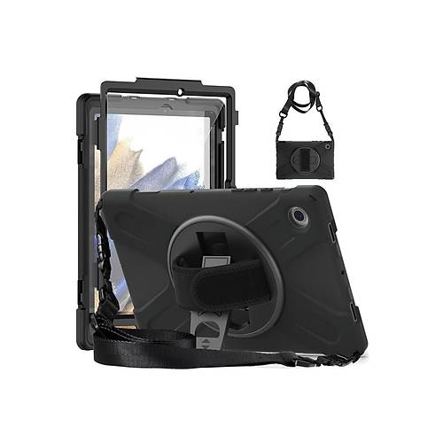 Galaxy Tab A11 K�l�f Amazing Tablet Kapak - Siyah
