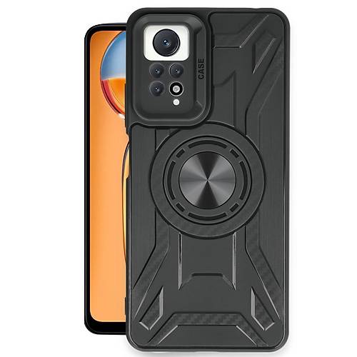 Redmi Note 12 Pro 4G K�l�f Lincoln Silikon - Siyah