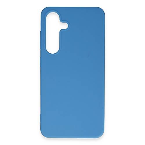 Galaxy S24 Plus K�l�f First Silikon - Mavi