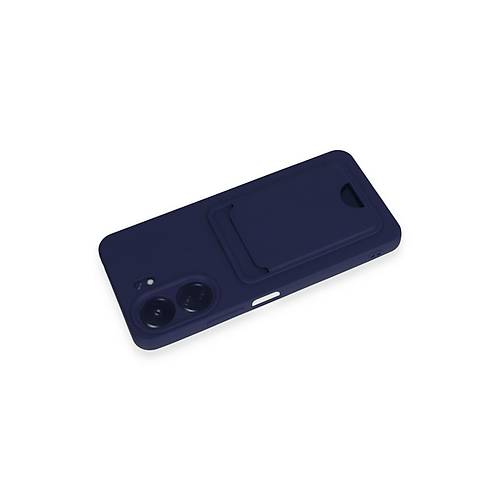 Redmi 13C K�l�f Kelvin Kartvizitli Silikon - Lacivert