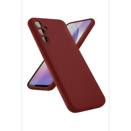 Galaxy A24 4G K�l�f First Silikon - Bordo