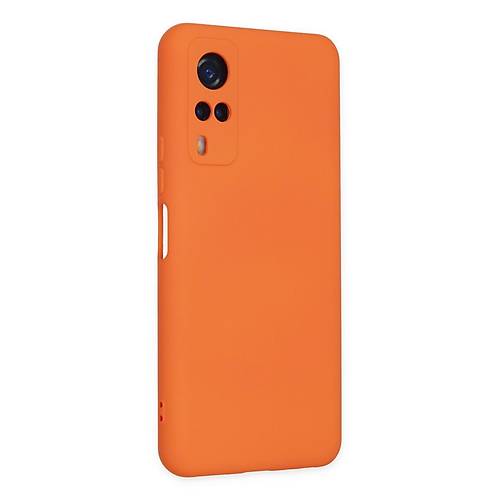 Y53S K�l�f Nano i�i Kadife Silikon - Turuncu