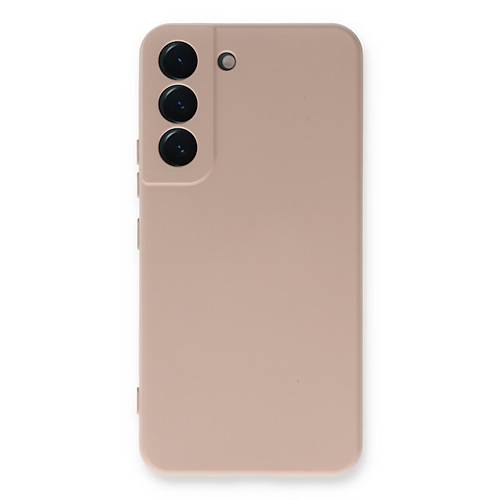 Galaxy S23 Plus K�l�f Nano i�i Kadife Silikon - Pudra