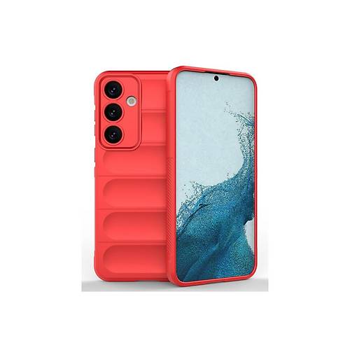 Galaxy S24 FE K�l�f Optimum Silikon - K�rm�z�