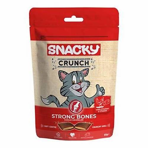 Crunchy Bones Tavuklu ve Peynirli Kedi �d�l� 60 Gr
