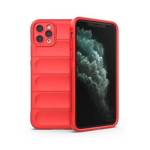 iPhone 11 Pro K�l�f Optimum Silikon - K�rm�z�