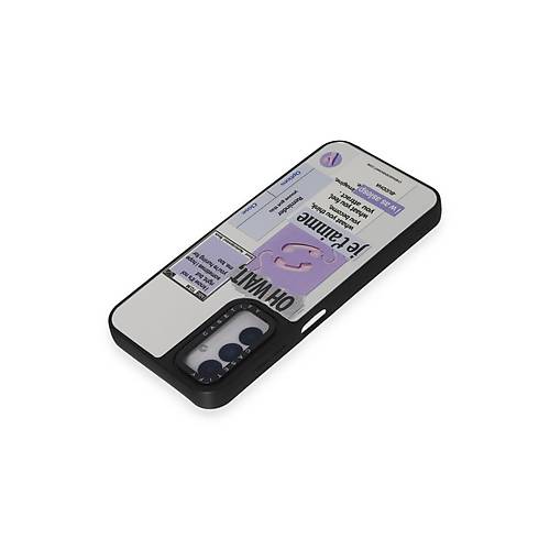 Galaxy M14 5G K�l�f Mirror Desenli Kapak - Mirror - 4