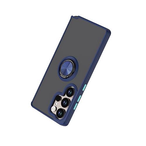 Galaxy S26 Ultra Montreal Y�z�kl� Silikon Kapak - Lacivert