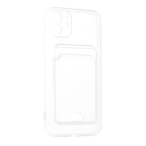 iPhone 11 K�l�f Kart �effaf Silikon - �effaf