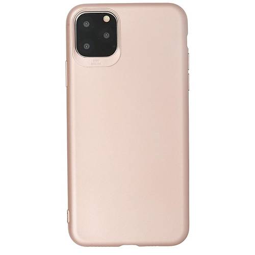 iPhone 11 Pro Max K�l�f First Silikon - Rose Gold
