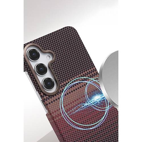 Galaxy S25 Vega Magsafe Kapak - ��l Titanyum